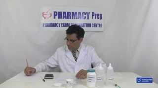 PEBC Pharmacy Technician OSPE station Dexamethasone syrup compounding non interactive station [upl. by Ariik]