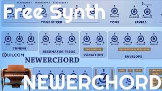 Free Synth  Newerchord by Quilcom No Talking [upl. by Edyaw]