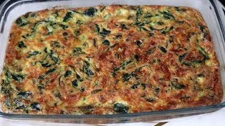 Breakfast Afghani Omelette خاگینه افغانی صبحانه [upl. by Eluk]