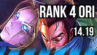 ORIANNA vs YASUO MID  Rank 4 Ori 52k DMG Comeback 14312 Godlike  EUW Challenger  1419 [upl. by Ecinert]