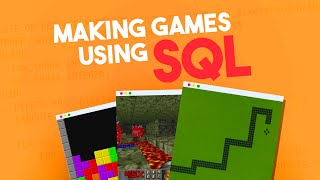 Can I Create Video Games Using SQL No Game Engine [upl. by Achorn]