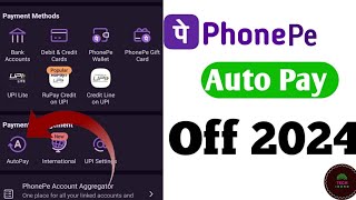 How to Disable AutoPay on PhonePe Easily  PhonePe AutoPay Deactivation Simple Instructions [upl. by Fowler667]