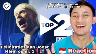 Joost Klein  Europapa  Komt binnen op nr 1 🇮🇩 Reaction  Misschien wel de kampioen ‼️ [upl. by Amice]