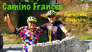 Camino de Santiago Francés en bicicleta de Ponferrada a O Cebreiro [upl. by Ibbor]