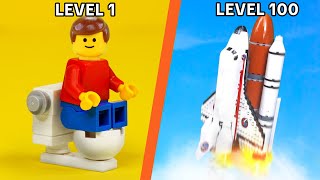 Level 1 to 100 Lego Builds ft TD Bricks [upl. by Gow386]