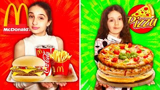 McDonald’s VS Pizza 🍔🍕 [upl. by Rani]