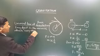 Class 9th Physics Gravitation universal law of gravitation [upl. by Stock]