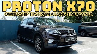 Owners Review Proton x70  Ownership and Servicing Tips [upl. by Ahsak]