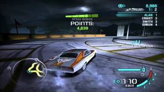 Need For Speed Carbon  Race 39  City Courthouse Drift [upl. by Ferna]