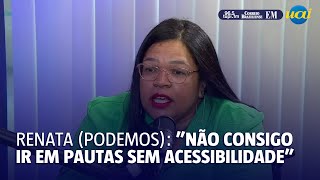 Renata responde críticas de não aparecer na campanha de Viana [upl. by Elleinod]