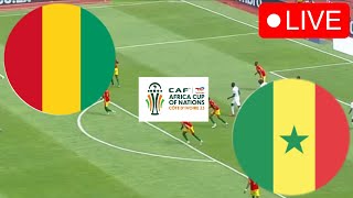 🔴Guinea vs Senegal LIVE  Africa Cup of Nations 2024 Video Game Simulation  AFCON 2023 [upl. by Deth]