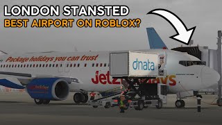 BEST AIRPORT ON ROBLOX  Jet2 Flight Review [upl. by Magill]