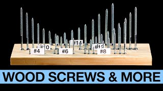 Wood Screw Sizes Explained  A Beginners Guide [upl. by Jereme]