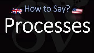 How to Pronounce Processes CORRECTLY Meaning amp Pronunciation [upl. by Howell495]