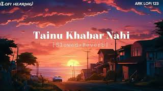 Tainu Khabar Nahi Slowed  Reverb  Arijit Singh SachinJigar  Munjya  SR L [upl. by Esinrahc]