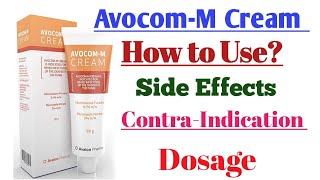 AvocomM Cream  indication Side Effects Dosage amp ContraIndication [upl. by Orianna]