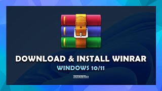 How To Download and Install WinRAR On Windows 1011  Tutorial [upl. by Nayd]