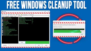 Clean Up Temp Files Application Data OS Components and Perform Disk Wipes with Red Button [upl. by Willing938]