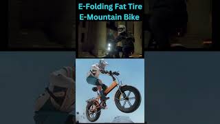 EFolding Fat Tire EMountain Bike [upl. by Anicnarf]