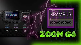 KRAMPUS  ZOOM G6 guitar zoom [upl. by Ofori]