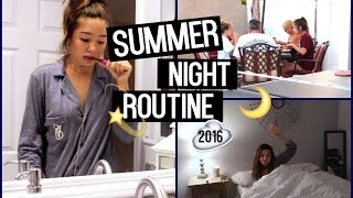 Summer Night Routine 2016  McKenzie Luskey [upl. by Htnamas590]