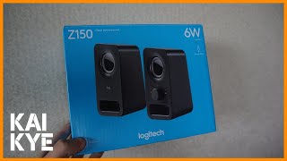 Logitech Z150 Speakers Unboxing  kaikye [upl. by Solraced101]