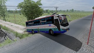 🔥Crazy Driving KPN Travels Bus  Prakash Capella  ETS 2 [upl. by Siusan610]