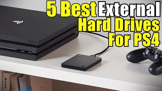 Best External Hard Drives for PS4 [upl. by Ojibbob]