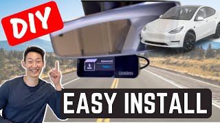 Tesla Model Y EASY Radar Detector Hardwire Install DO IT THIS WAY [upl. by Naylor583]