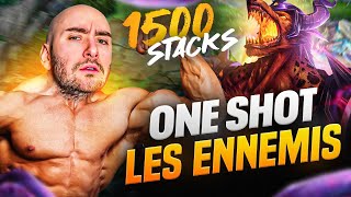 PARTIE DE FOU AVEC 1500 STACKS NASUS [upl. by Eckmann]