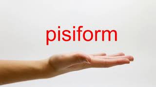 How to Pronounce pisiform  American English [upl. by Berl213]