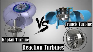 Difference Between Francis amp Kaplan Turbine [upl. by Trudey]