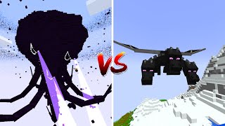 Crackers Wither Storm VS Ender Trigon [upl. by Icyaj402]