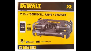 DeWalt DWST181078 Flexvolt Baustellenradio DAB  Bluetooth  Ladegerät 18V54V [upl. by Wendall480]