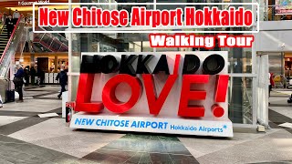 New Chitose Airport Hokkaido Walking Tour 21MAR2024 [upl. by Labotsirhc72]