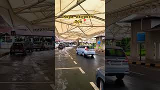 Mopa Airport Goa Departure mopa aiport shorts ytshorts [upl. by Frodi]