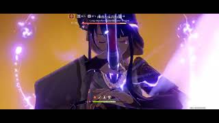 ROG 5 genshin impact PHONE RECORD MAX SETTING dps check raiden shogun [upl. by Ecirtaeb]