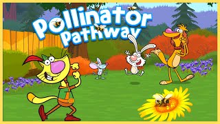 PBSkids  Pollinator Pathway  Nature Cat [upl. by Kronfeld]