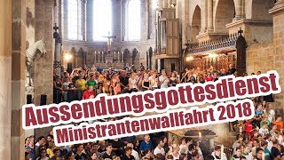 Aussendungsgottesdienst Ministrantenwallfahrt im Bamberger Dom [upl. by Algy]