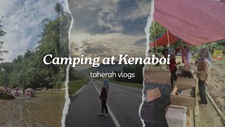 Buat Cekodok Time Camping  taherahvlogs [upl. by Kato565]