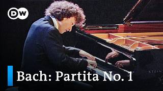 Bach Partita No 1 in Bflat major BWV 825  Martin Helmchen piano [upl. by Idou]