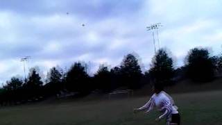 World Record Cricket Ball Throw  13266m  145 yards 12quot [upl. by Ahsead333]