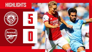 HIGHLIGHTS  Manchester City vs Arsenal 50  Premier League [upl. by Sualocin]