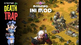 Red Alert 2  Modified INI MOD  4 Vs 4  Death Trap [upl. by Yelwah]