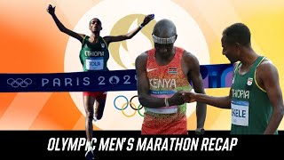 Who Won the 2024 Mens Olympic Marathon and What Happened to Eliud Kipchoge  Recap and Reactions [upl. by Nej504]