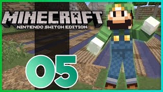 Minecraft Nintendo Switch  Ep 5  The Farm Minecraft Nintendo Switch Gameplay [upl. by Breban566]