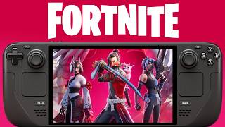 Fortnite Steam Deck OLED  Epic Games  Dual Boot Windows 11 [upl. by Tann325]