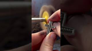 DIY Oxidation Turning Your Sterling Silver Cross into a Bold Statement CustomJewelry Jewelry [upl. by Stutsman448]