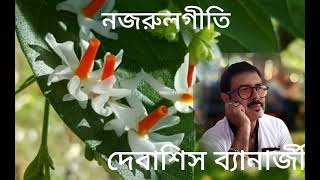 Shiuli tolay Bhor belay Debasis Banerjee নজরুল। শিউলি তলায়। দেবাশিস ব্যানার্জী [upl. by Spenser862]