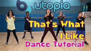 quotThats What I Likequot Kidz Bop  Beginner Dance Tutorial for Kids [upl. by Ylagam]